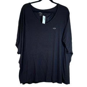 Maurices 24/7 Delano Dolman Tee, Black, Women's 1X